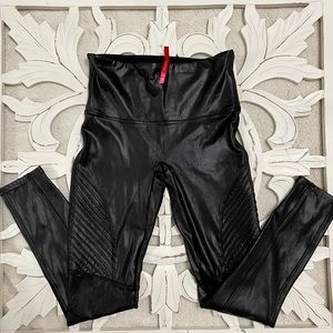 SPANX leggings / L / shimmery black